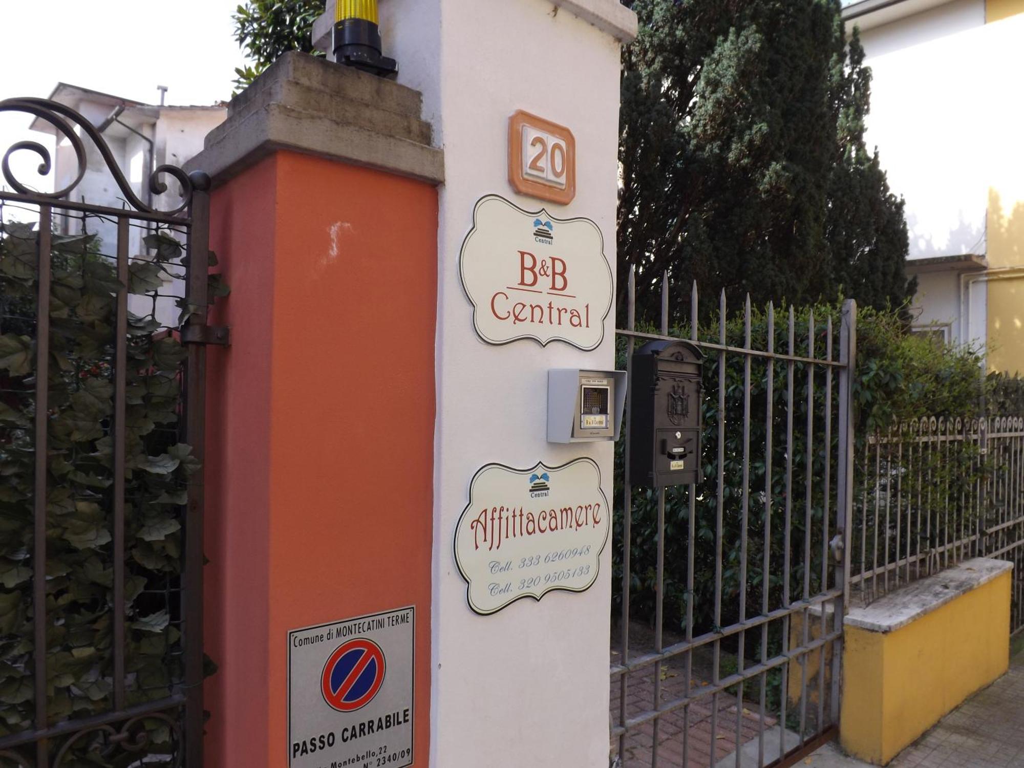 B&B Central Toma Montecatini Terme Exterior photo